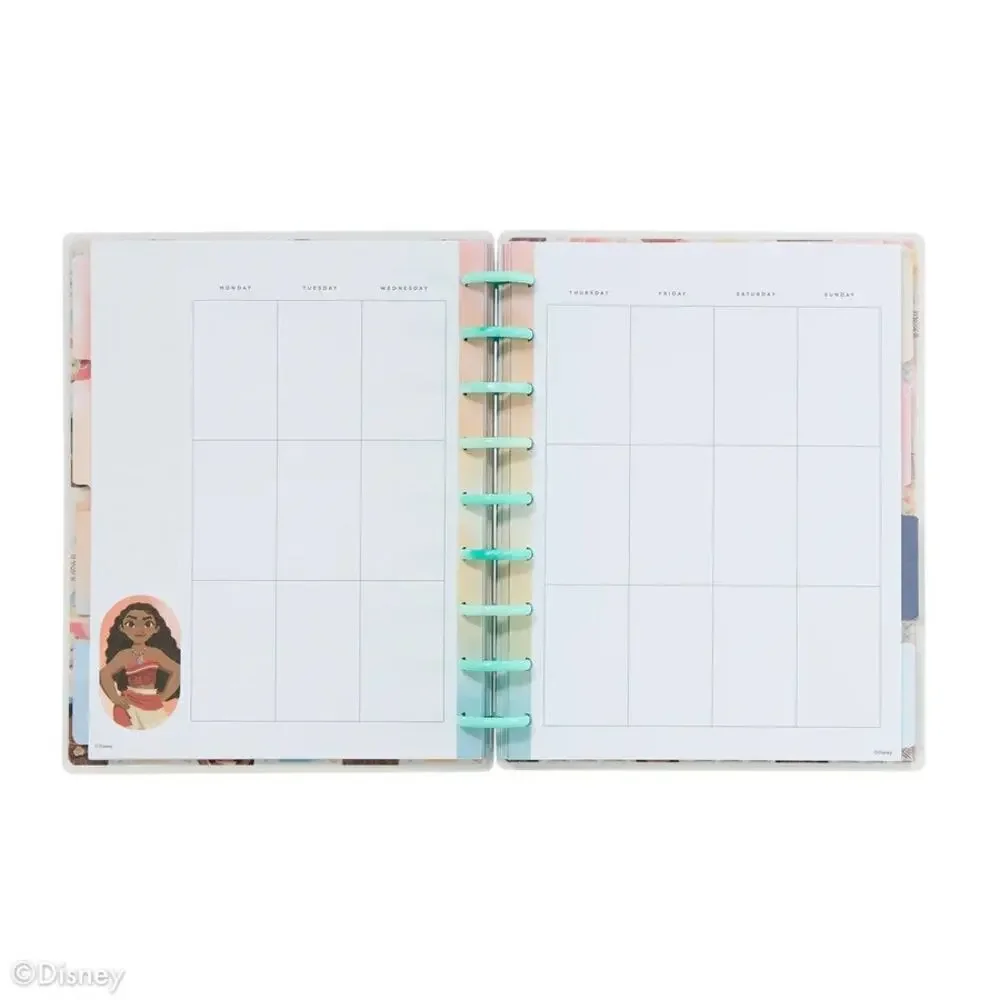 NEW Happy Planner Undated Disney Moana Customizable Classic Planner Vertical Lay